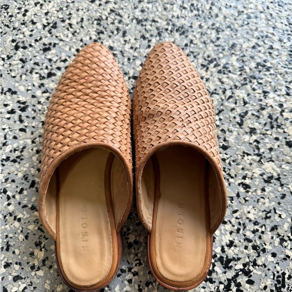 Nisolo Ama Woven Leather Slip On Mules - Picture 7 of 13